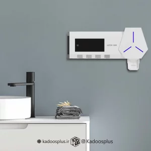 ضدعفونی کننده مسواک همراه با جای خمیردندان گرین لاین مدل Smart Toothbrush Sanitizer