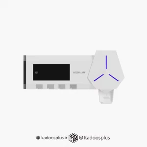 ضدعفونی کننده مسواک همراه با جای خمیردندان گرین لاین مدل Smart Toothbrush Sanitizer