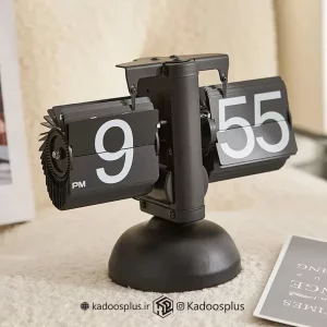 ساعت رومیزی ورقه‌ای اورجینال مدل Flip Clock