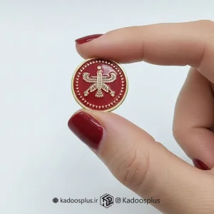 بج سینه دایره ای درفش شهباز