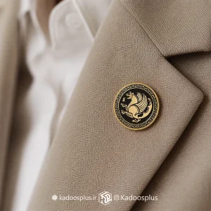 بج سینه شیردال مشکی (سیمرغ)