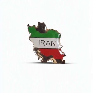 بج سینه نقشه ایران انگلیسی
