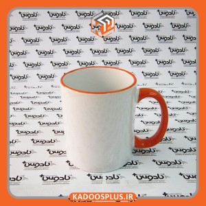 ماگ دسته و لبه رنگی