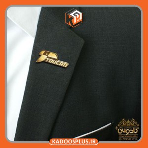 بج سینه طلایی با طرح اختصاصی