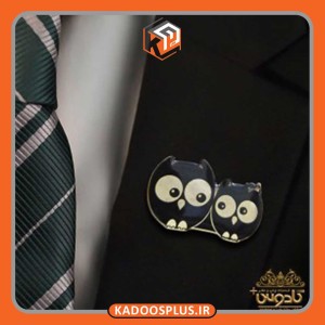 بج سینه طلایی با روکش پلی استر و رنگ اختصاصی