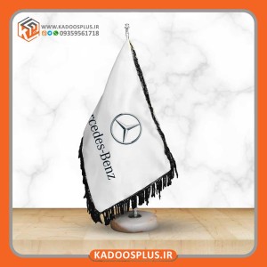 پرچم رومیزی برند مرسدس بنز