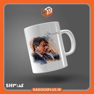 ماگ با طرح استاد شجریان