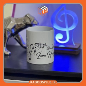 ماگ موسیقی با قابلیت چاپ اختصاصی