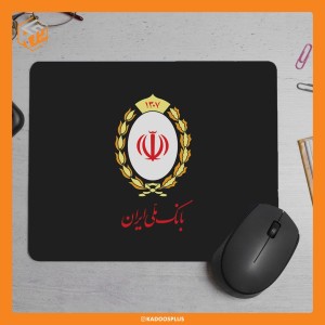 پد موس رنگی بانک ملی با قابلیت چاپ اختصاصی