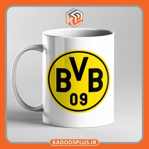 ماگ تیم بروسیا دورتموند با قابلیت چاپ اختصاصی