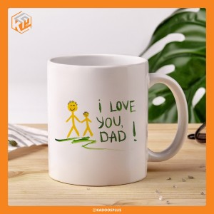 ماگ روز پدر طرح 3