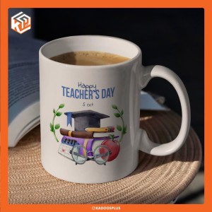 ماگ روز معلم طرح 1