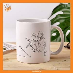 ماگ مهندس معمار طرح 2