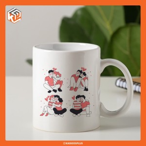 ماگ ولنتاین طرح 1