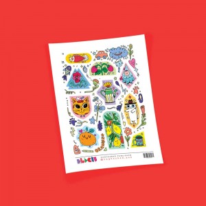 برچسب فانتزی طرح ۸