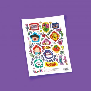 برچسب فانتزی طرح ۷