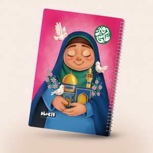 دفتر نقاشی بزرگ سیمی طرح ۱