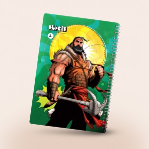 دفتر مشق سیمی ماجراهای رستم طرح ۲