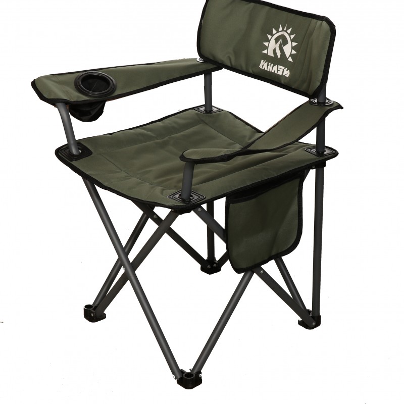 صندلی تاشو کایلاش مدل پابلیک رنگ زیتونی