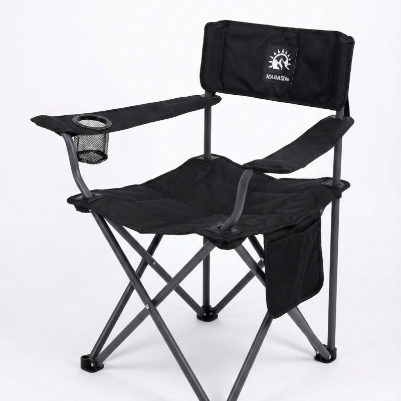 صندلی تاشو کایلاش مدل پابلیک رنگ مشکی