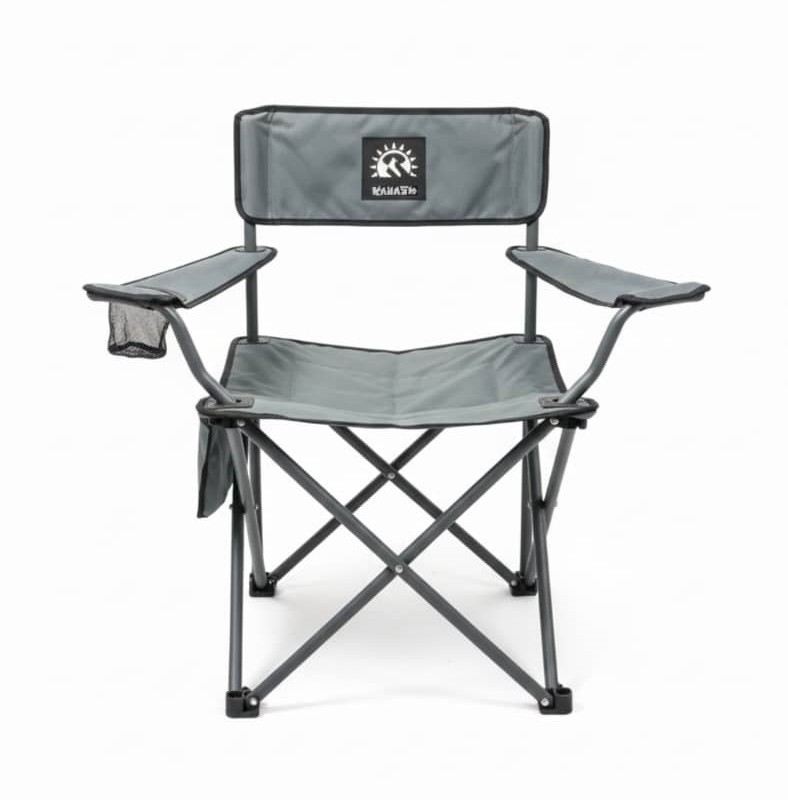 صندلی تاشو کایلاش مدل پابلیک رنگ طوسی