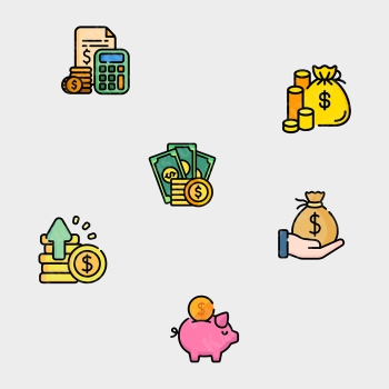 پک آیکون مدل مالی Money P1