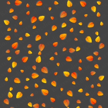 طرح وکتور مدل Yellow Leaves