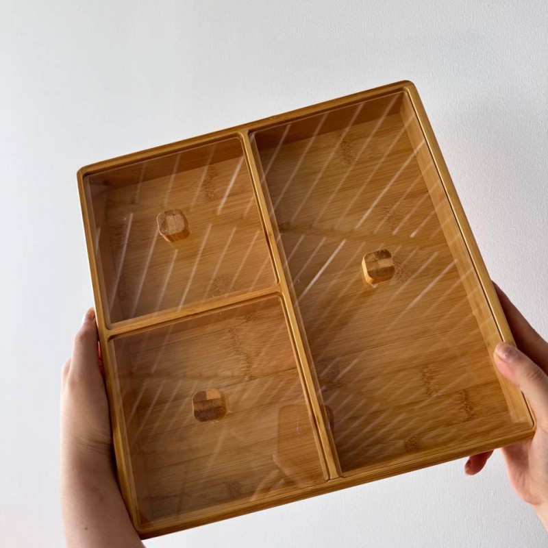 ظرف تیبگ سه قسمته وگاتی