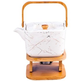 قوری وارمردار مدل ماربل