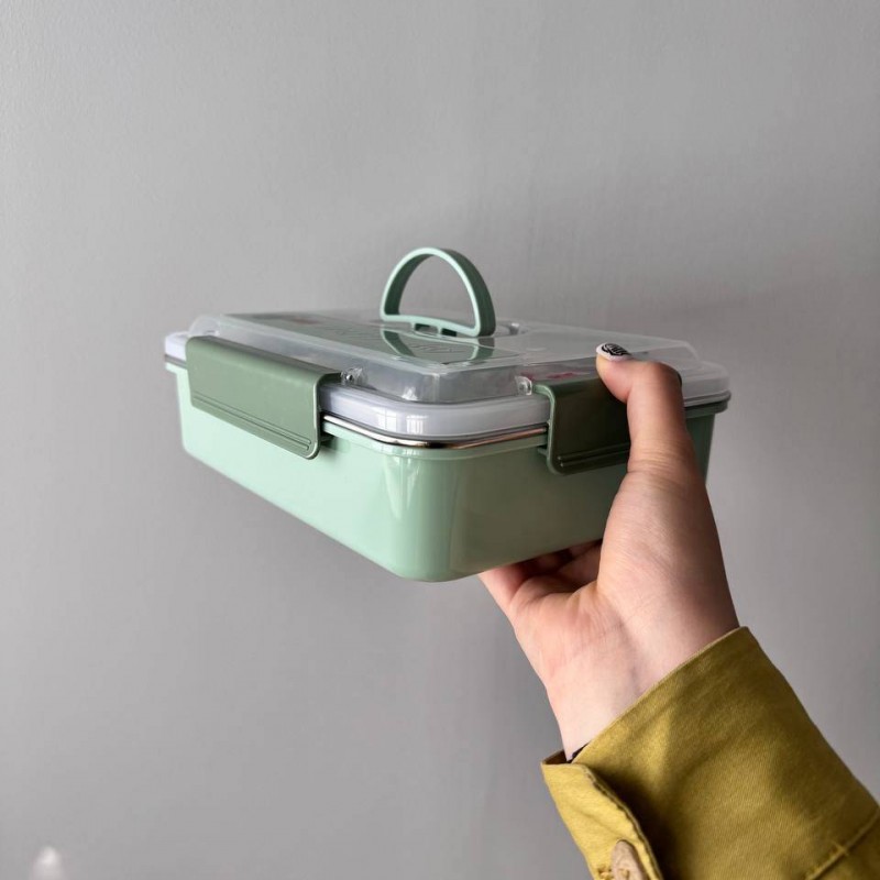 ظرف غذا چهاربخشی استیل