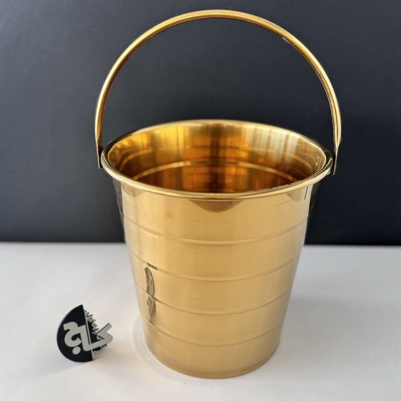 سطل یخ طلایی