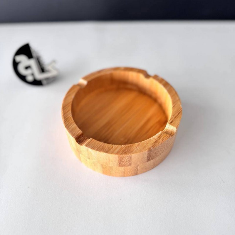 زیرسیگاری گرد بامبو