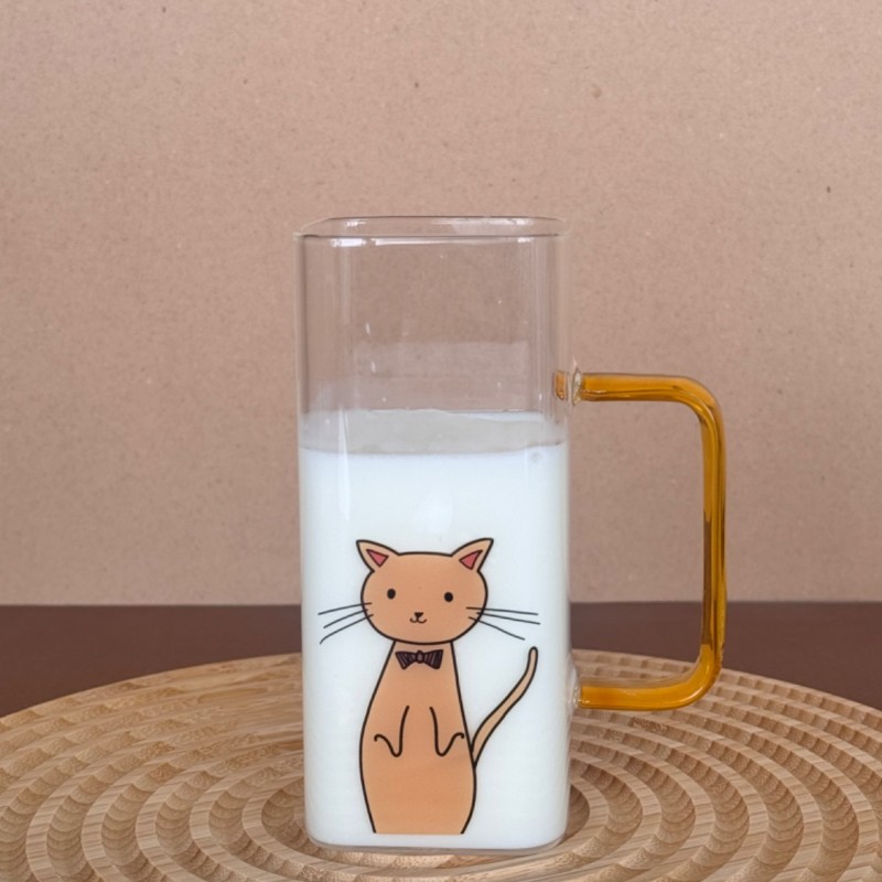 لیوان پیرکس گربه ای