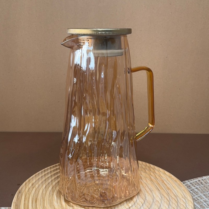 پارچ پیرکس دفرمه شامپاینی