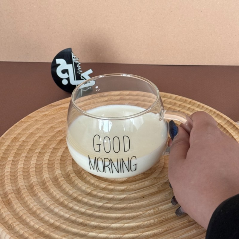 لیوان پیرکس  GOOD MORNING