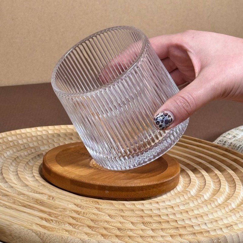 لیوان چرخشی مدل زیر چوبی