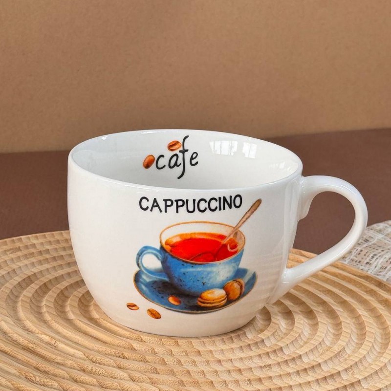 ماگ سرامیگی بزرگ  cafe