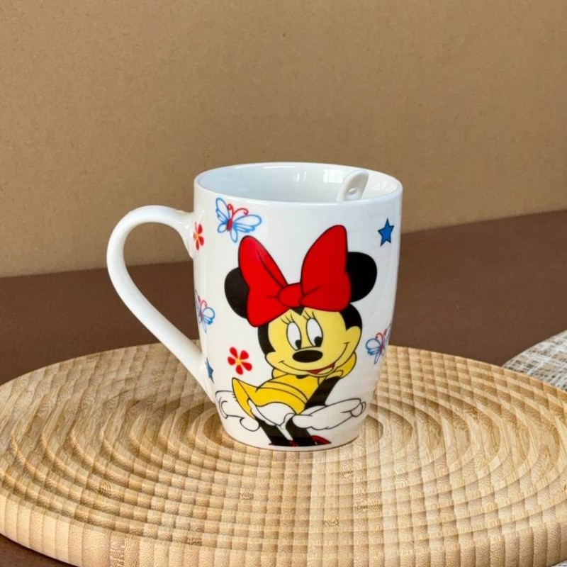 ماگ سرامیکی قاشق دار با جعبه کادویی طرح میکی موس