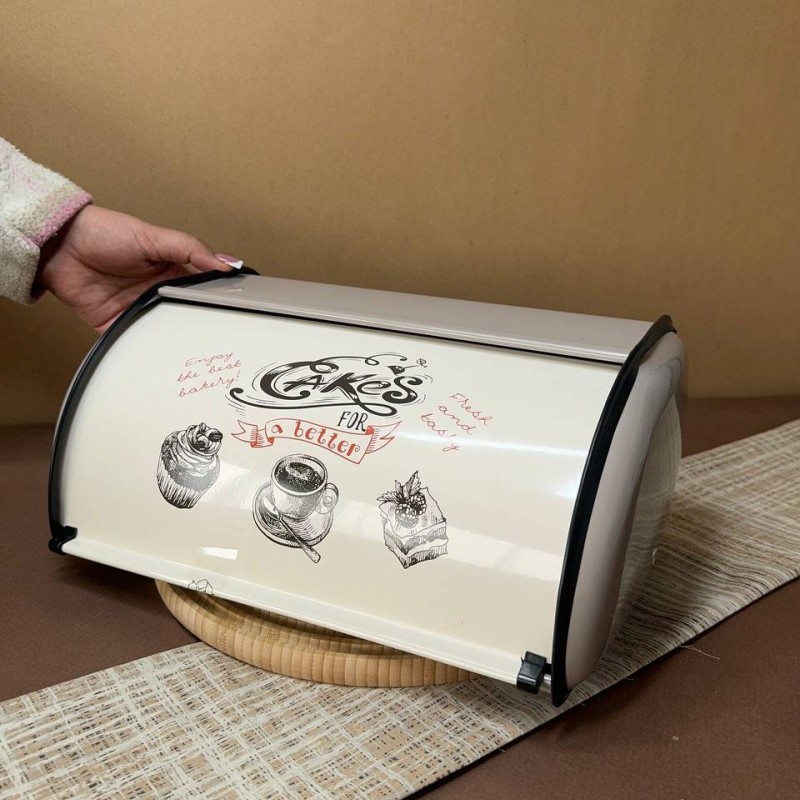 جعبه نان استیل مدل تاشو