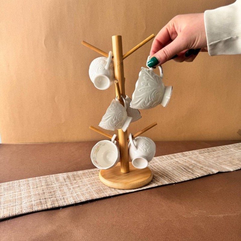 استند لیوان مدل بامبو