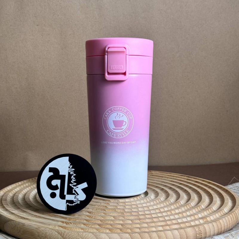 تراول ماگ طرح استار باکس کافی پاستیلی رنگ