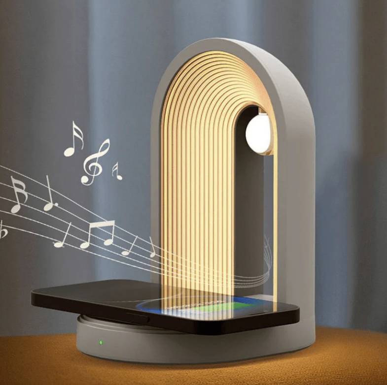 شارژر بی‌سیم 15 واتی موبایل (چراغ خواب) مدل U3