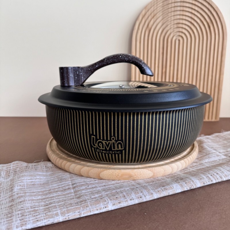 کیک پز برقی لاوین مدل شعله مشکی