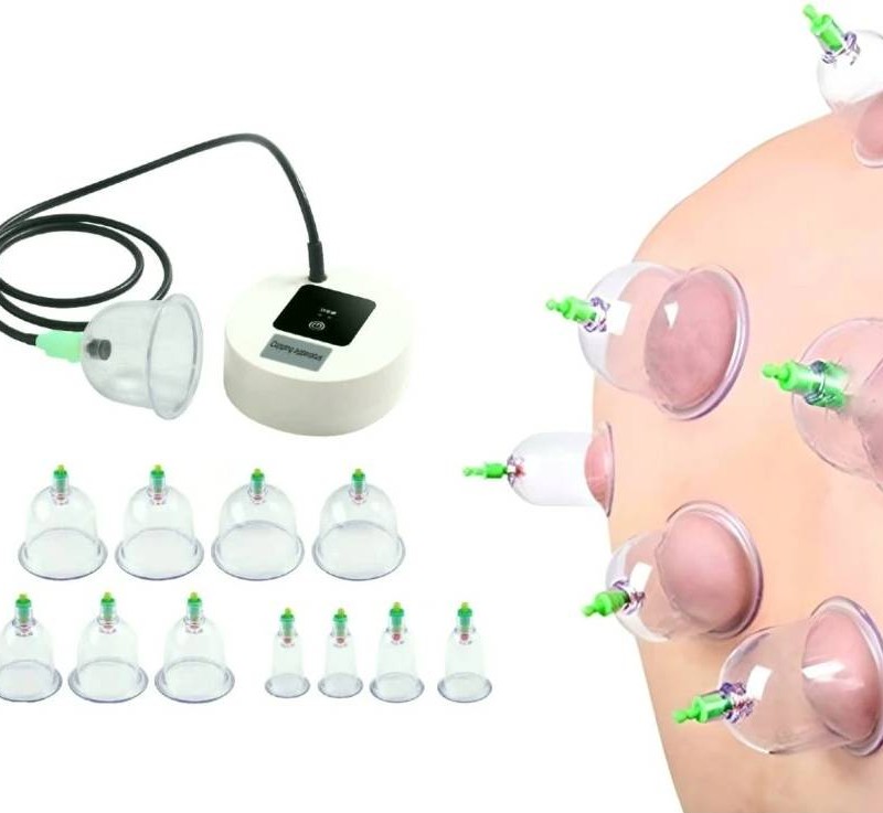 بادکش و ست کاپ 12 عدد شارژی