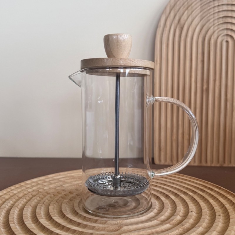 فرنچ پرس پیرکس 300میل مدل درب بامبو