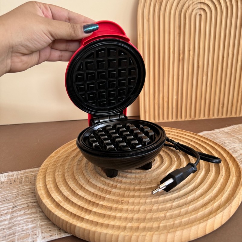 مینی وافل ساز برقی طرح گرد