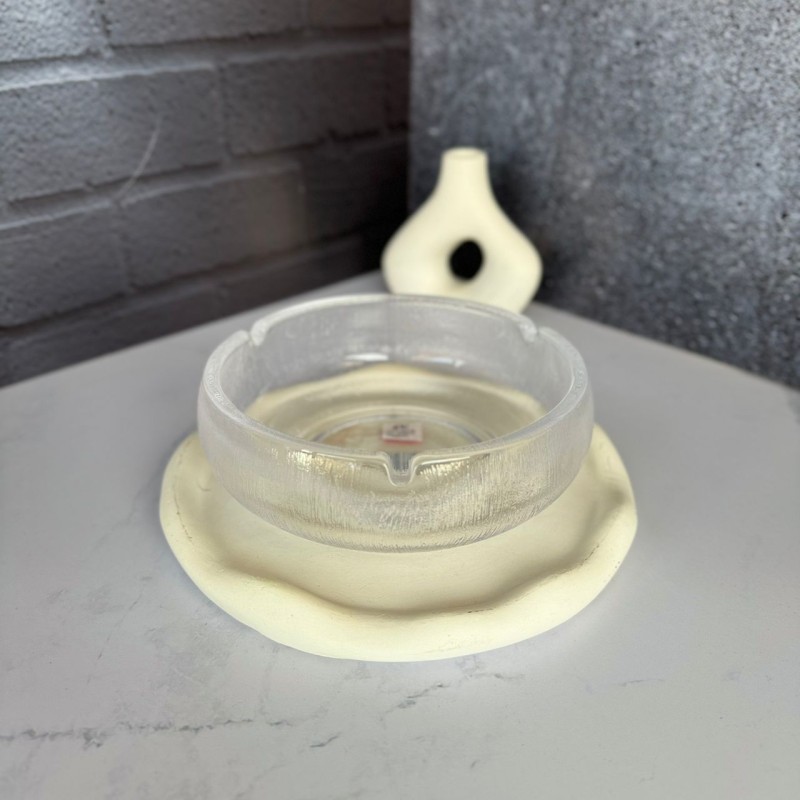 زیر سیگاری بلور طرح گرد بلینک مکس