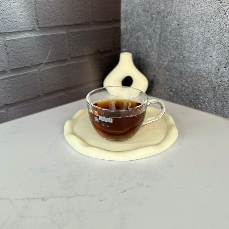 ست شش عددی استکان دسته دار طرح بیسیک دلی گلس