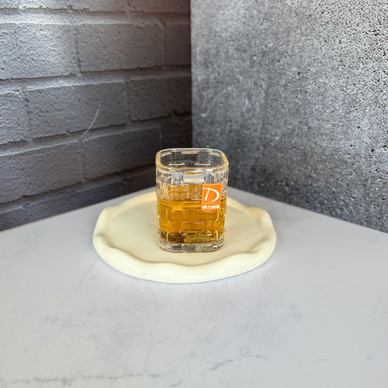 ست شش عددی لیوان بدونه دسته طرح خشتی برند دلی گلس