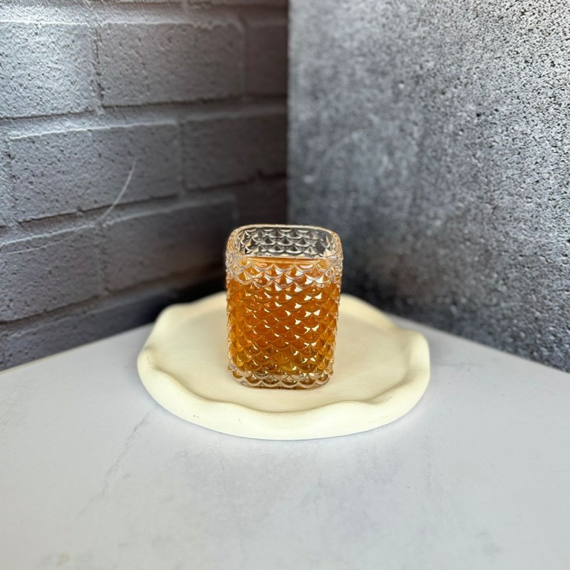 ست شش عددی لیوان بدونه دسته طرح پوست ماری برند دلی گلس